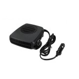 Ventilator de incalzire automata, 12 V, Negru, Oem