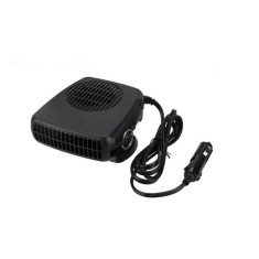 Ventilator de incalzire automata, 12 V, Negru