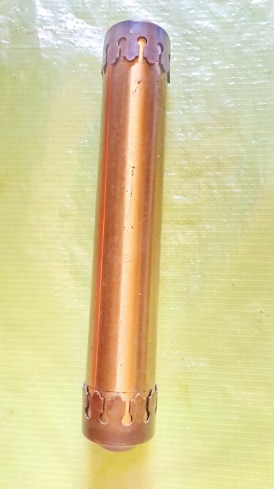 F800- Greutate mare pentru pendul din metal in carcasa alama sau metal alamit.