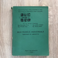 Electronica industrială/ Mircea V. Nemescu s.a./ îndrumar de laborator//