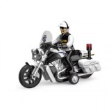 Motocicleta de politie cu figurina scara 1:16 pentru copii WY430A CWT