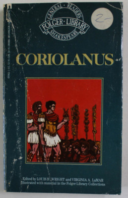THE TRAGEDY OF CORIOLANUS by WILLIAM SHAKESPEARE , 1962 foto
