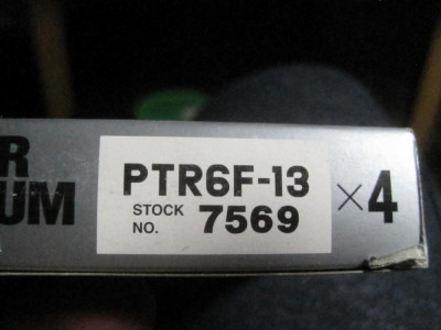 Buzii ngk laser platinum ptr6f-13 stock nr 7569 foto