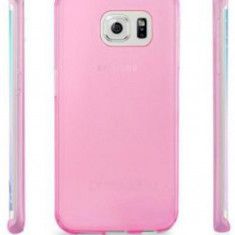 Husa Silicon Samsung Galaxy A3 2016 a310 Clear Pink Ultra Thin 