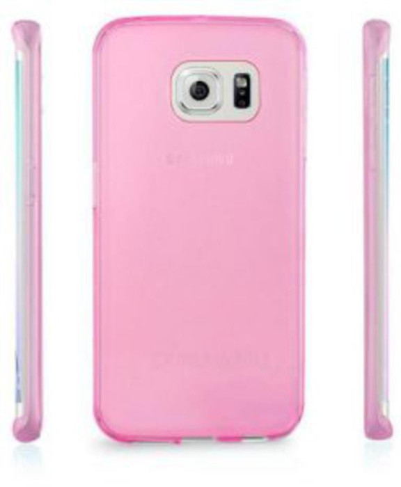 Husa Silicon Samsung Galaxy A3 2016 a310 Clear Pink Ultra Thin&nbsp;