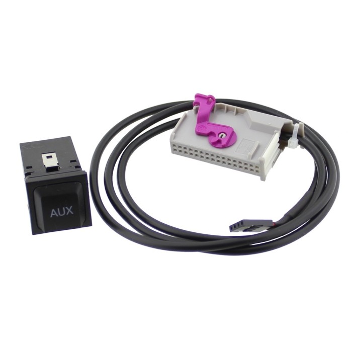 Adaptor AUX RNS-E, 32 pini, Audi A3, A4, A6, A8, R8, TT - 650048 Adaptor AUX RNS-E, 32 pini, Audi A3, A4, A6, A8, R8, TT - 650048