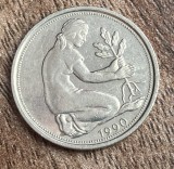 C50 - Moneda foarte veche - Germania - 50 pfennig - 1990 litera A