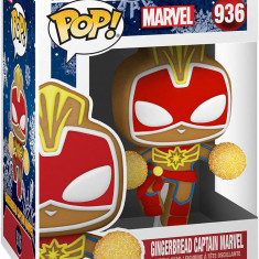 Figurina - Marvel - Gingerbread Captain Marvel | Funko