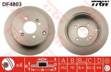 Disc frana HYUNDAI GETZ (TB) (2002 - 2010) TRW DF4803