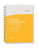 Codul de procedură civilă și taxele de timbru. Actualizat la 15 mai 2024 - spiralat - Hardcover - Hamangiu