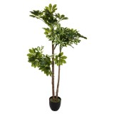 Cumpara ieftin Planta artificiala in ghiveci Green 6 14627 Negru/Verde 70x65x135cm