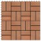 Plăci de pardoseală, 22 buc., culoare tec, 30x30 cm, WPC, 2 mp