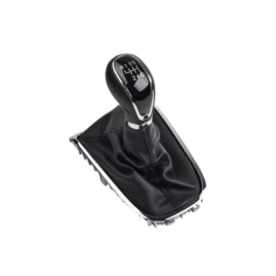 Maner si manson schimbator imitatie piele compatibil Opel Astra Buick excelle GT/XT cu 2 adaptoare pentru 5 si 6 viteze Cod: SC-126 Automotive Trusted foto