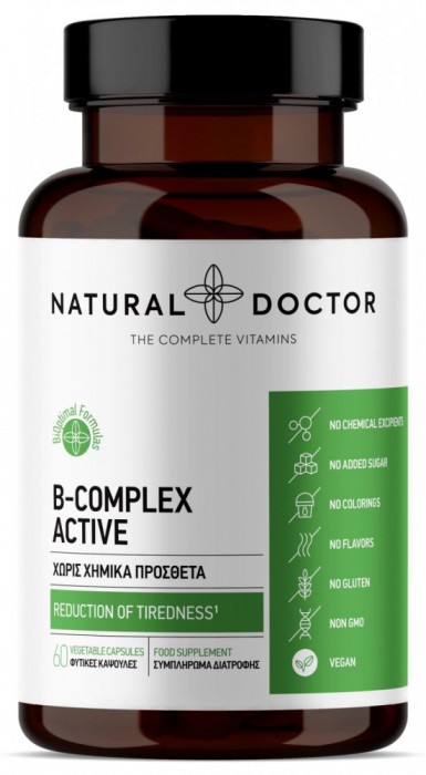 B-COMPLEX ACTIVE reducerea oboselii Natural Doctor