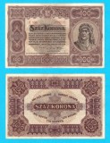 Ungaria (p#63) 100 Korona 1920 XF+ 'Hunyadi' serie: A006 288226; (ROG CITITI DETALIILE!)