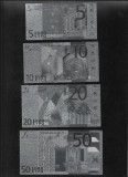 Set fantezie bancnote silver euro, Asia