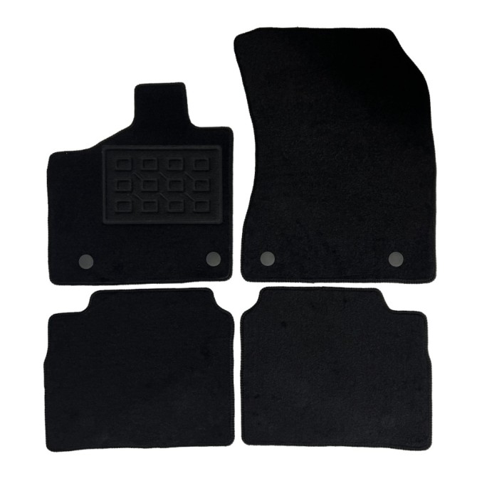 Set covorase auto mocheta Nissan X - Trail (T33) E-Power 2022-&amp;gt; , Negru, 4 buc.