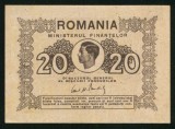 q661 ROMANIA 20 LEI 1945 UNC NECIRCULATA