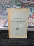 Regulamentul Facultății de Medicină din Iași, sancționat prin &Icirc;naltul decret regal no. 3.498 din 16 iulie 1912, București 1912, 013
