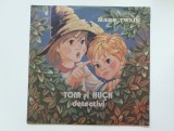 Disc vinil: Tom si Huck detectivi, Mark Twain, poveste teatru radiofonic, Electrecord EXE-02987, stare foarte buna