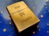 C228-I-Bricheta ZIPPO 24 BIHGINHO vintage alama masiva., De buzunar, Moderna (1970 -acum)