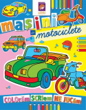 Cumpara ieftin Masini si motociclete. Carte de colorat