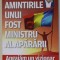 AMINTIRILE UNUI FOST MINISTRU AL APARARII , ANGAJAM UN VIZIONAR de TEODOR ATANASIU , 2022