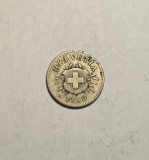 Elvetia 5 Rappen 1850 AB RARA, Europa