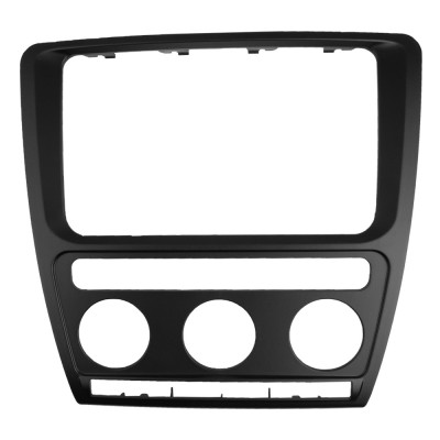 Rama adaptoare 2DIN Skoda Octavia 2 (clima automata) foto