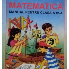 Mihaela Singer - Matematica - Manual pentru clasa a IV-a (editia 2002)