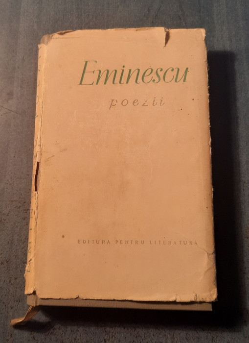 Eminescu Poezii 1960