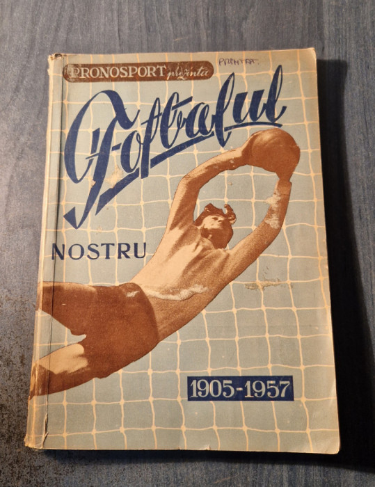 Pronosport prezinta Fotbalul nostru 1905- 1957