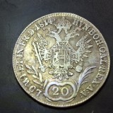 Austria 20 kreuzer 1814 A/Viena argint Francisc l