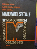 Garofita Pavel - Matematici speciale (1981)