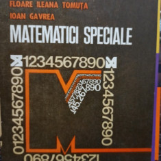 Garofita Pavel - Matematici speciale (1981)