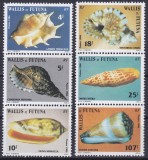 DB1 Fauna Pesti Scoici Wallis &amp; Futuna 6 v. MNH I, Nestampilat