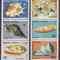 DB1 Fauna Pesti Scoici Wallis & Futuna 6 v. MNH I