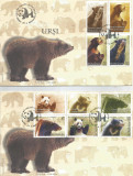 |Romania, LP 1799a/2008, Ursi, cu vinieta, FDC nelistat