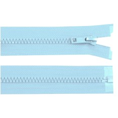Fermoar plastic detasabil, lungime 80 cm, Bleu