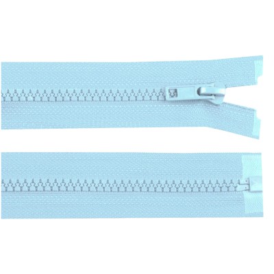 Fermoar plastic detasabil Crisalida, lungime 85 cm, Bleu foto