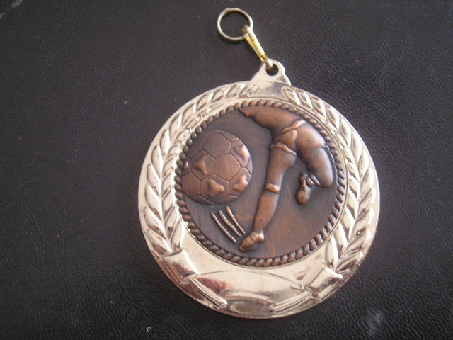 QW1 157 - Medalie - tematica sport - fotbal - Spania - 2009