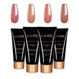 Cumpara ieftin Set 4 Polygel REVOMAX LUXORISE, Brilliance Nails 06