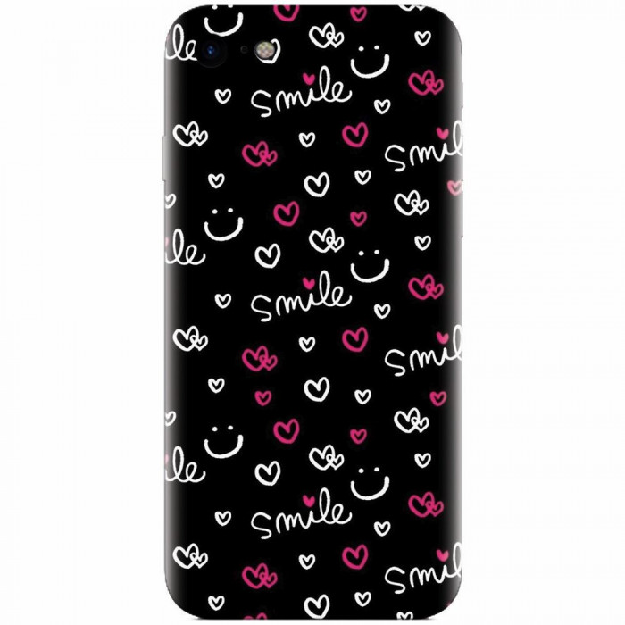 Husa silicon pentru Apple Iphone 5 / 5S / SE, Smile 101