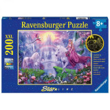 PUZZLE REGATUL UNICORNILOR, 200 PIESE STARLINE, Ravensburger