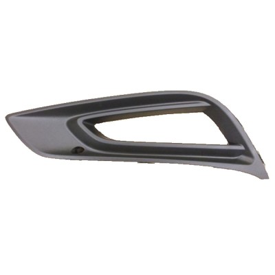 Grila bara fata Opel Astra K, 10.2015-, parte montare partea stanga, cu gaura proiector, 55C127-3, Aftermarket foto