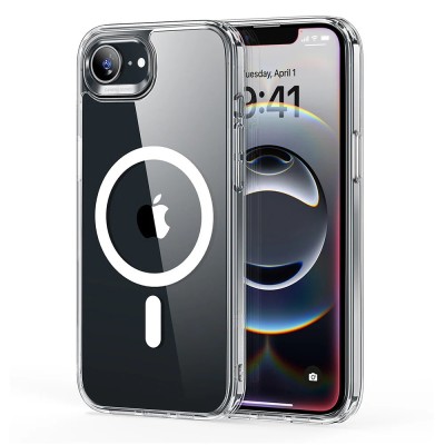 Husa iPhone 16e ESR Classic Hybrid HaloLock, transparenta foto