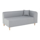 Cumpara ieftin Canapea tapiterie gri dreapta Broken 144x76x67 cm