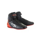 MBS Ghete moto sport/touring Alpinestars Faster-3 39 Negru/Gri/Rosu, Cod Produs: 251021911307