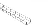 Canal cablu metalic 100x50mm din sarma mesh galvanizat lungime 2m jgheab pentru trasee electrice, ARKYS