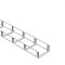 Canal cablu metalic 100x50mm din sarma mesh galvanizat lungime 2m jgheab pentru trasee electrice